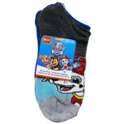 Wholesale - 5pk PAW PATROL BOLD PUPS NS SOCKS SIZE 6-8, UPC: 193159212575